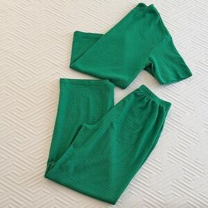 Vibrant Green oversized Lounge Set